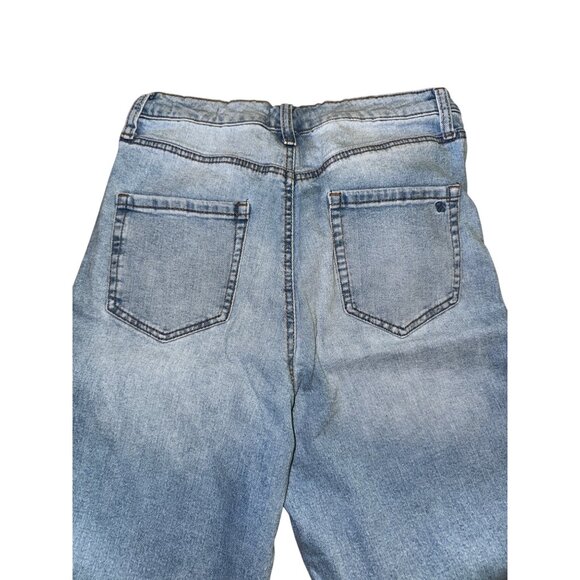 Jessica Simpson Tease High Rise Wide Leg Jeans 30 Light Wash Denim Sexy Boho Y2K - Picture 5 of 11